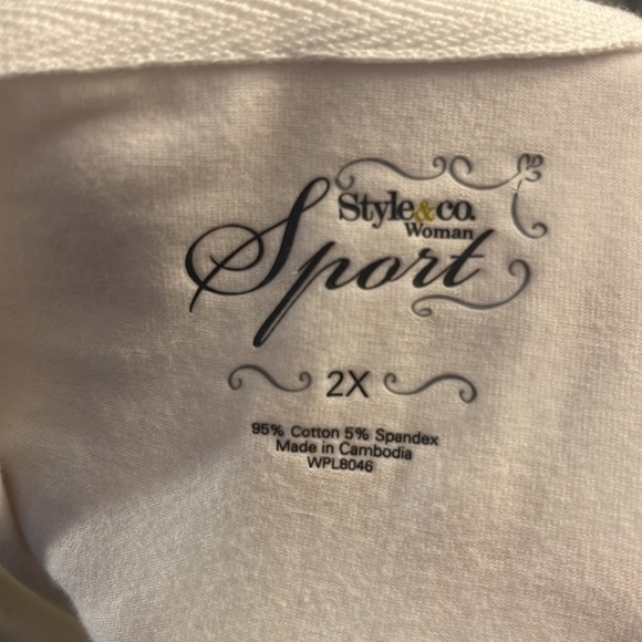 Style&co sport women’s size 2X sweater - Picture 5 of 7